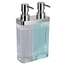 Maybe you would like to learn more about one of these? Kitchen Details Dual Pump Soap Lotion Dispenser In Clear Overstock 32035132