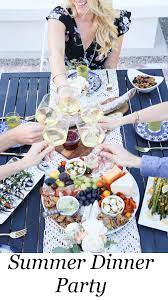It serves eight, so this is good for a. Easy Summer Dinner Party Menu Setup Luci S Morsels