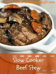 Slow Cooker Beef Stew Recipe Slow Cooker Beef Stew Slow Cooker Beef Crockpot Recipes Beef Stew