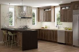 Rustic hickory wall cabinets per foot. Towards Nature With A Rustic Hickory Kitchen Transitional Kitchen Minneapolis By Dura Supreme Cabinetry Houzz