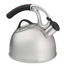 The spout opens automatically for pouring. Oxo Uplift Tea Kettle Williams Sonoma