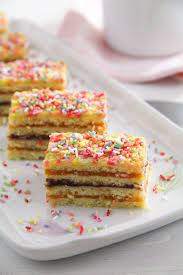 Harlequin Cake Recipe Romanian Layered Cake Recipe Let Them Eat Cake Cake Recipes Layered Cake