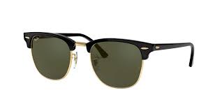 Avec mes lunettes rayban tranquillement allongé sur la plage j'utilise la puissance de mon blog pour communiquer avec d'autres internautes. Ray Ban Rb 3016 W0365 Clubmaster Classic Noir Dore 51 21 Optical Center