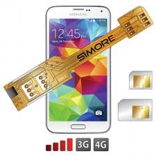 For a cutout adapter, it might not fit the sim card precisely as it wears out over time. X Twin Galaxy S5 Dualsim Adapter For Samsung Galaxy S5 Simore Com