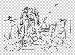 Enter now and choose from the following categories: Hatsune Miku Project Diva Coloring Book Vocaloid Png Clipart Angle Area Arm Artwork Black And White