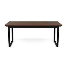 The base is made of stainless steel with a supportive sled base. Lesro Gansett Sled Coffee Table Gn1485t5 Table Top Color Cocoa Walnut Table Base Color Black Yahoo Shopping