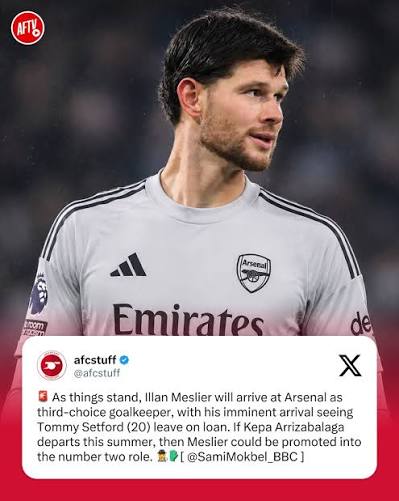 AFTV - If Kepa leaves this summer, would you be happy with Illan Meslier as  Arsenal's No. 2, or should the club sign another No. 2? 🤔🧤 | Facebook