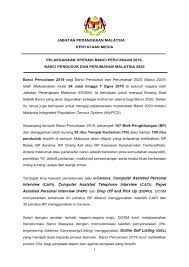 33 hari menuju banci penduduk dan perumahan malaysia 2020. R M Yusof Vi Remysix Twitter