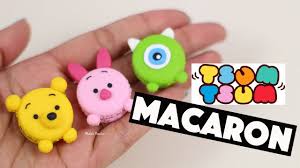 Tutorial Miniature Disney Tsum Tsum Macarons Fimo Kawaii Tuto Fimo Facile Tuto Fimo
