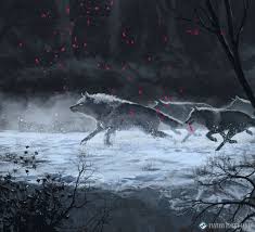 Roaming Wolfpack By Sebastian Rodriguez Fantasy Wolf Animal Drawings Animals