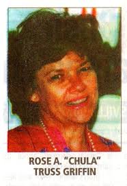 Rose Adelyn “Chula” Truss Griffin (1929-2015)