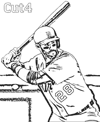 Mlb Player Coloring Pages Baseball Coloring Pages Sports Coloring Pages Coloring Pages