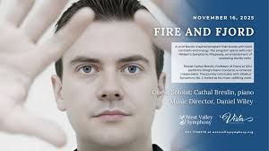 Join the West Valley Symphony for the exciting start of a brand-new season!  Music Director Daniel Wiley makes his debut and leads a Nordic-inspired  program filled with bold contrasts, sweeping melodies, and