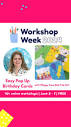 Join @redtedart and I at Workshop Week! What is Workshop Week ...
