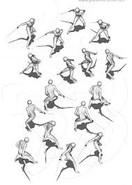 Pin By Logan On Sword Poses Drawing Body Poses Drawing Poses Figure Drawing