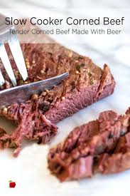 Slow Cooker Corned Beef Recipe Slow Cooker Corned Beef Corned Beef Recipes Slow Cooker Beef Brisket Recipes