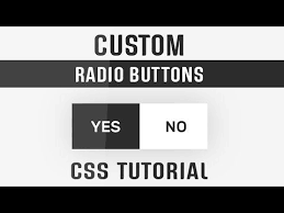 Animated Custom Radio Button Css Styling Radio Buttons With Css Css Tutorial Youtube Css Tutorial Tutorial Radio