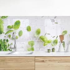 Wählen sie das passende material für ihre küchenrückwand aus und verleihen sie ihrer küche einen neuen look. Kuchenruckwand Krauter Und Bluten Ii Kuchenruckwand Gestalten Klebefieber Wand