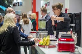 Kitchenaid At Ambiente 2018 In Frankfurt Stand Kitchen Show Amrecan Housewife Program Its Above Human To Show High Of S Kitchen Aid Coffee Breakfast Best Trade