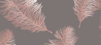 Follow the vibe and change your wallpaper every day! Jki On Twitter Interiordesign Be Blown Away By Fawning Feather Rose Gold Wallpaper Https T Co Pejxmyci7v Via Ebay Uk