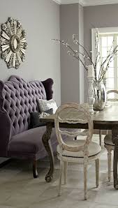 We help people visualize, inspiration, and design tips for your diningroom design and get ideas and advice for designing your own space, you can find it all here. Purple Spaces Dining Room Seating House Interior Dining Room Decor
