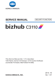Get the most our of your printer epson l3110 with driver support and update software. Konica Minolta Bizhub C3110 Service Manual Pdf Download Manualslib