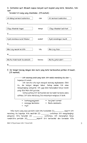 Share & embed soalan bahasa melayu tahun 3. Contoh Soalan Untuk Darjah 3 Kebaya Mudo