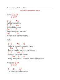 Baiknya ku pergi, tinggalkan dirimu f g. Chord Dan Lirik Lagu Ada Band Baiknya