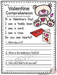 Valentine Day Reading Comprehension Worksheets February Math Ela Pa In 2020 Reading Comprehension Kindergarten Reading Comprehension Worksheets Reading Comprehension