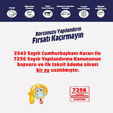7256 sayılı borç yapılandırma başvuruları başladı. 7256 Sayili Yapilandirma Kanununa Iliskin Sure Uzatimi Hakkinda Karar Resmi Gazete De Yayimlandi Artvin Defterdarligi