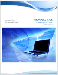 Technology Proposal Template Word | one-piece
