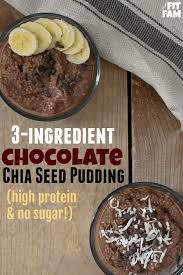 Easy Chocolate Chia Seed Protein Pudding Recipe That Fit Fam Recipe Chocolate Chia Seed Pudding Chia Seed Pudding Chia Seed Pudding Almond Milk