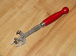 You can learn more about there are gadgets in your kitchen that you're suffering without, and you don't even realize it. Vintage A J Can Bottle Opener Piercer Kitchen Utensil Red Wood Handle