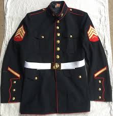 usmc marine corp dress blue blouse and or trouser