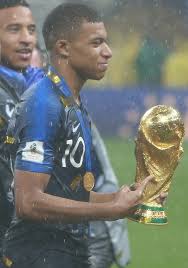 Other data include goals per match, conceded goals, conceded per. Bestand Kylian Mbappe World Cup Trophy Jpg Wikipedia