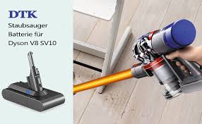 Wir haben den dyson v8 staubsauger ausführlich bei uns im haushalt eingesetzt. Dtk Akku Ersatzakku 21 6v 3000mah Fur Dyson V8 Schnurfreier Vakuum Handstaubsauger Amazon De Kuche Haushalt