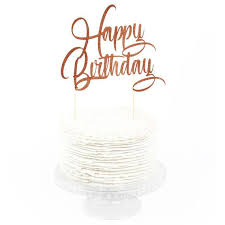 Happy Birthday Rose Gold Cake Topper Happy Birthday Cake Topper Rose Gold Cake Decoration Etsy Happy Birthday Cake Topper Birthday Cake Toppers Happy Birthday Cakes