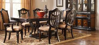 Make A Statement In Your Traditional Decor With The Bradford Heights 7 Piece Dining Set The S Dining Room Sets Cheap Dining Room Sets Modern Glass Dining Room