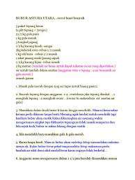 18 resep bubur asyura ala rumahan yang mudah dan enak dari komunitas memasak terbesar dunia! Resepi Bubur Asyura Utara Docx