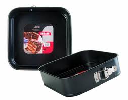 Square Springform Cake Pan Tin Mould With Spring Clasp Non Sick Coated 24 X 24 Cm Read More Reviews Of The Pro Springform Pan Cake Cake Pans Cake Pan Sizes