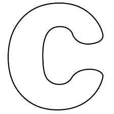 Free Printable Letters For Kids Alphabet Letters To Print Lettering Alphabet Letter C Coloring Pages