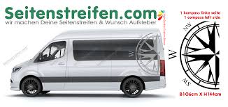 Mercedes Benz Sprinter Xl Boussole Autocollant Sticker N 6716