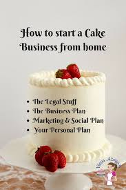 Easy to set up, online businesses. Start A Cake Business From Home Veena Azmanov