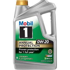Mobil 1 Annual Protection Synthetic Motor Oil 0w 20 5 Qt