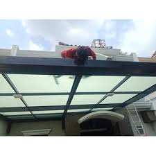 Curtain wall, etalase kaca, kaca shower, kaca tempered, kanopi gantung, kanopi kaca, partisi kaca, pintu kaca, pintu lipat kaca, railing kaca, dlsb dengan kualitas terbaik harga murah jaminan garansi 100%! Jual Kanopi Kaca Sandblast Indah Kaca Jakarta Indotrading
