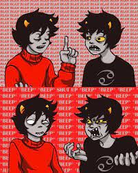 Wow This Took A While To Do Mostly Because I Couldn T Get The Hands Right Haha It Was Fun Drawing Their Expression Homestuck Homestuck Trolls Cool Drawings