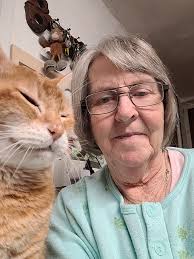 Ollie destroying his box.