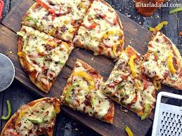 Tava Pizza Recipe Tawa Pizza Indian Style Veg Tava Pizza Recipe Veg Pizza Recipe Veg Pizza Pizza Recipes