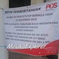 Bandaraya ini diisytiharkan sebagai unesco tapak warisan dunia selain daripada george town pada 7 julai 2008. Poslaju Bachang Akan Ditutup Pada Media Muarmelaka Facebook
