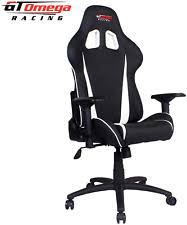 Gt Omega Racing Pro Oc F008 Fabric Office Chair Black For Sale Online Ebay